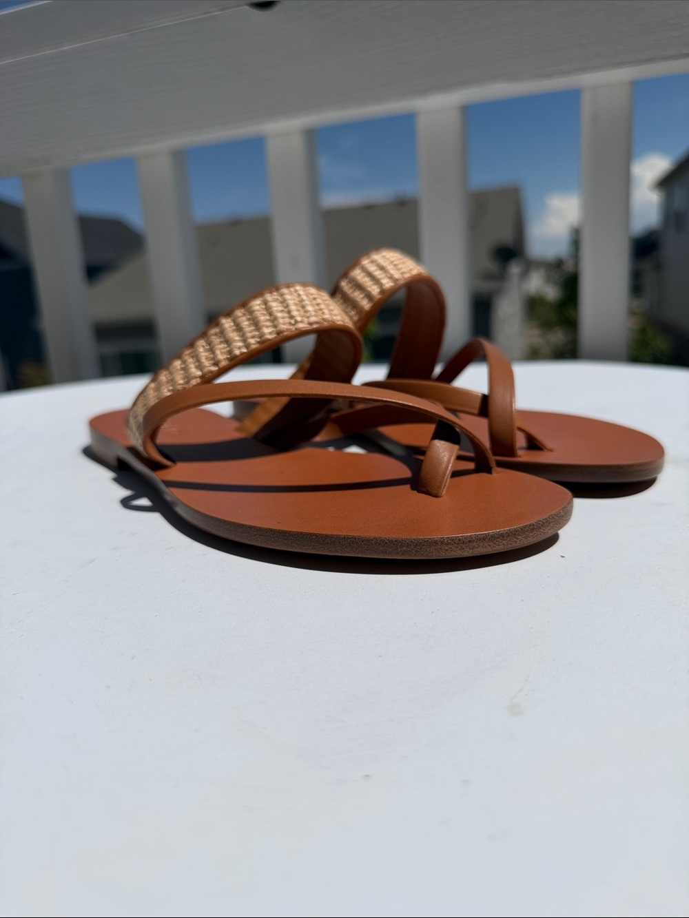 M.Gemi The Medio InTan and
Natural /Raffia-Sz EU 38-US 7.5